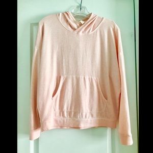 Light Pink Hooded Top